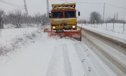 Malatya'da kar mesaisi