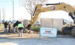 Manisa Turgutlu'da İstasyonaltı'na altyapı çalışması