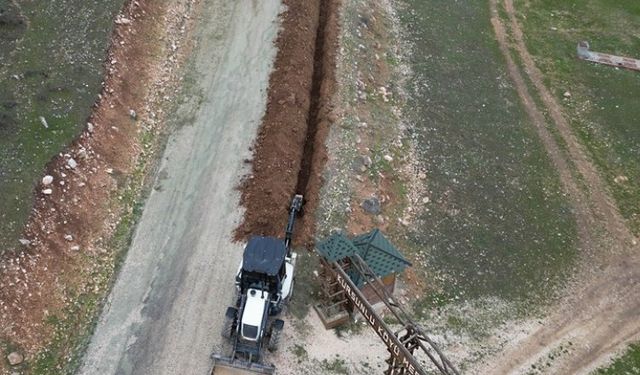 Bilecik İl Özel İdaresi'nden Gölpazarı'nda yeni su hattı çalışması