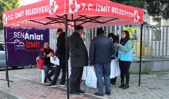 ‘Sen Anlat İzmit’ Cumhuriyet Mahallesi’ndeydi