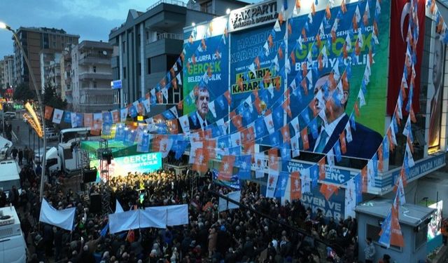 Başkan Beyazgül yoğun ilgiyle karşılandı