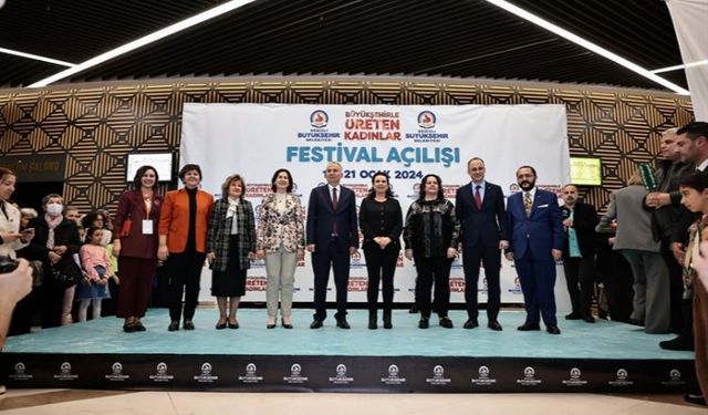 Denizli üreten kadınların yanında