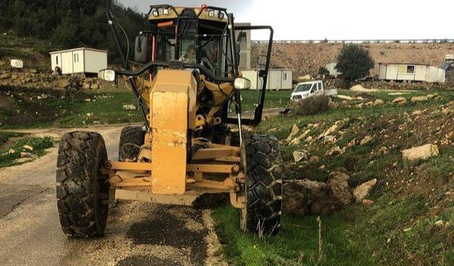 Hatay'da sıcak asfalt öncesi hazırlıklar başladı