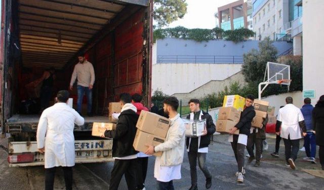 İzmir İl Milli Eğitim Müdürlüğünden Gazze’ye yardım tırı