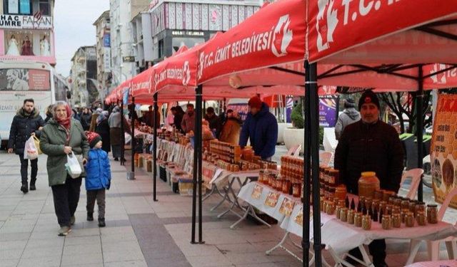 İzmit'te gelenekselleşen Bal Günleri başladı