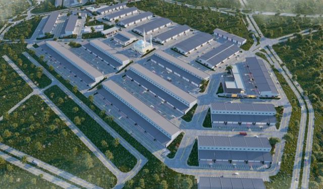 Kütahya Yeni Sanayi Sitesi'ndeki çalışmalar sürüyor