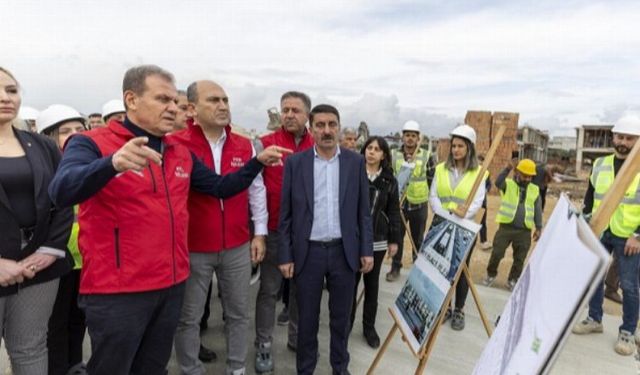 Mersin'de çalışmalar yerinde inceleniyor