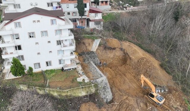 Toprak kayan alan güvenli hale getirildi