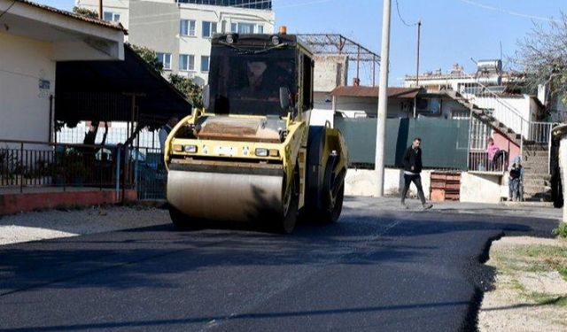 Muratpaşa'da 10 ayrı sokak yenilendi