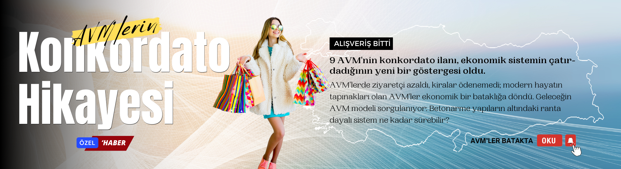 28 milyarlık borç AVM sattırıyor!